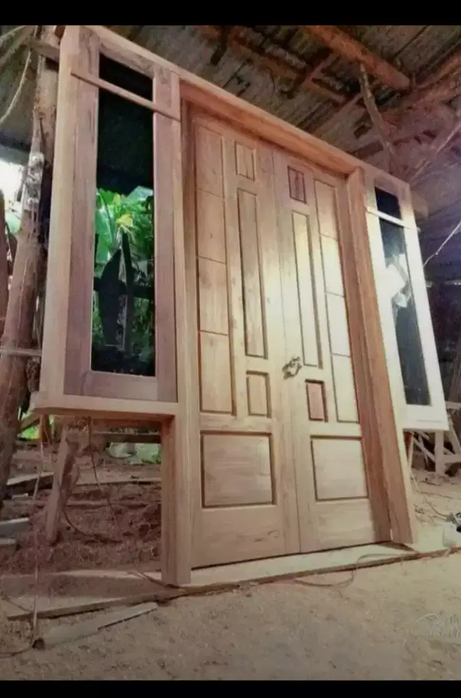 *PINTU*KUSEN*JENDELA*KAYU JATI*HARGA MURAH & TERJANGKAU