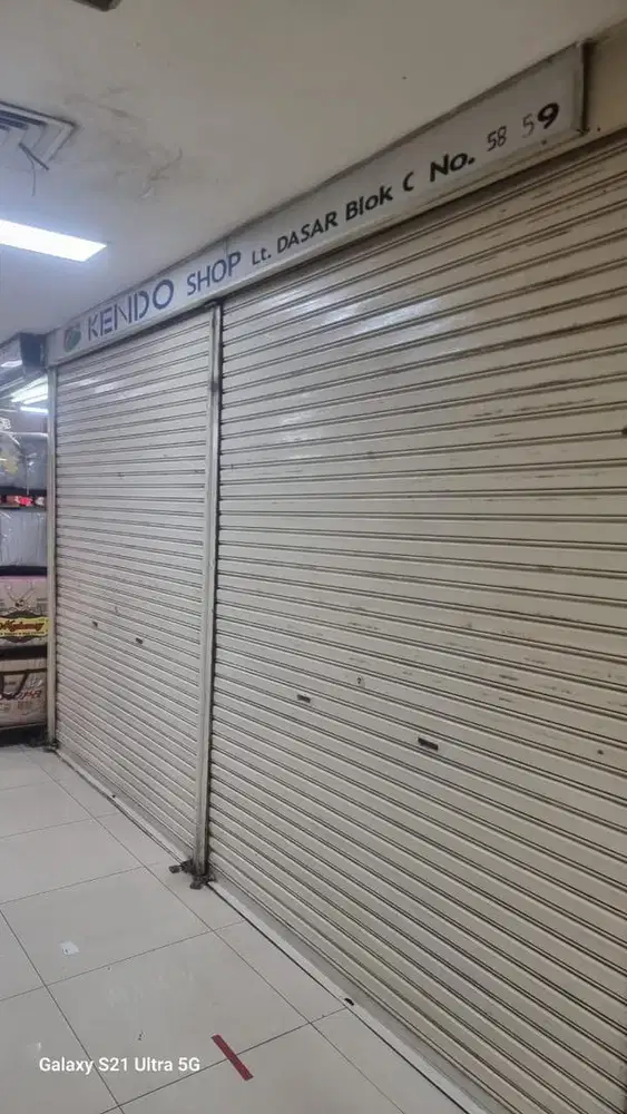 Jual Kios Pasar Pagi Mangga Dua