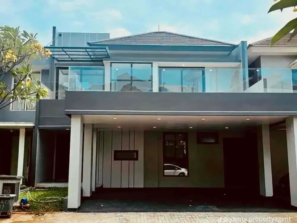 Rumah Baru Minimalis Modern di De Park BSD Cluster de Cajuputi