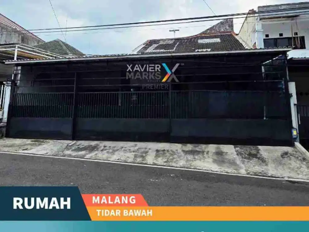 Dijual Murah Rumah Luas 6 KT di Tidar Bawah, Dekat Lai2 Tidar Malang