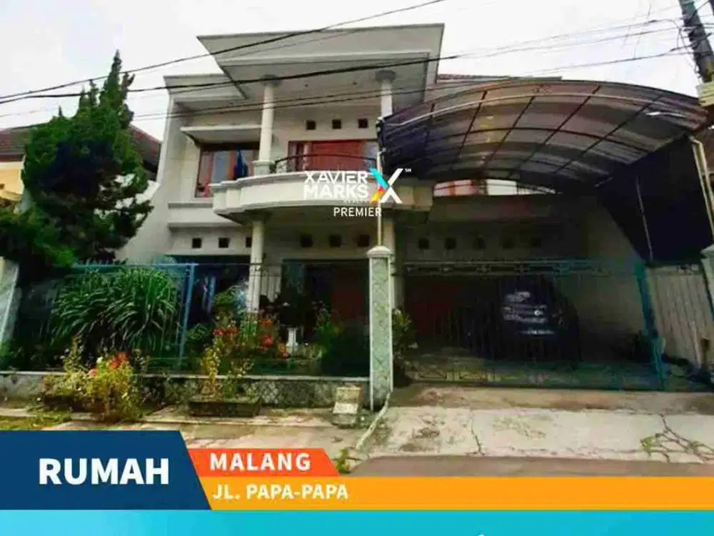 Dijual Rumah Premium Luas Full Jati Di Jalan Papa-Papa, Suhat - Malang