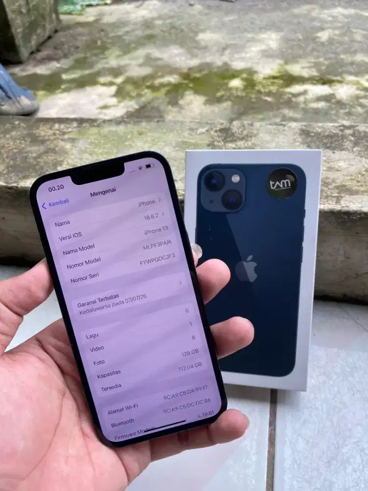 Iphone 13 ibox midnight 128gb