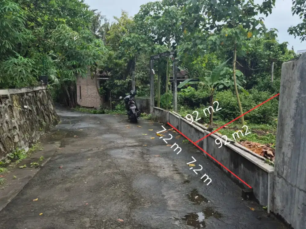 DIJUAL TANAH SHM PEKARANGAN MILIK SENDIRI MURAH AREA BANTUL KOTA
