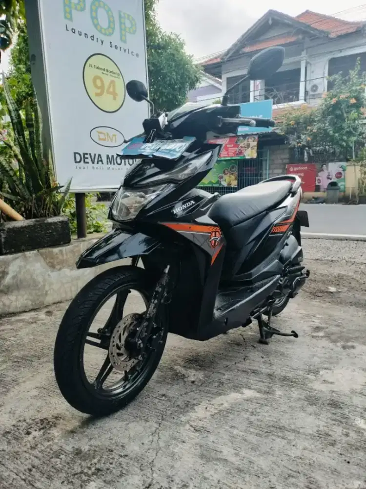 DP 1 juta beat ECO hitam 2017 Deva motor
