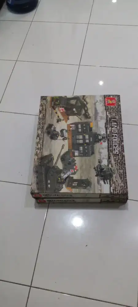 Lego Brick Base Camp Army