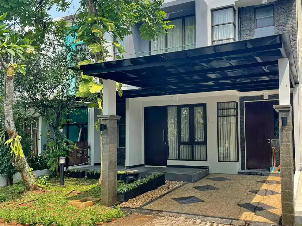 Jual Rumah Rapi Siap Huni Minimalis Renov Foresta BSD Tangerang F1021