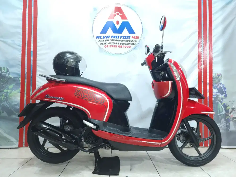 HONDA SCOOPY SPORTY TH 2015 FULL ORISINIL BARANG SIMPANAN LOW KM