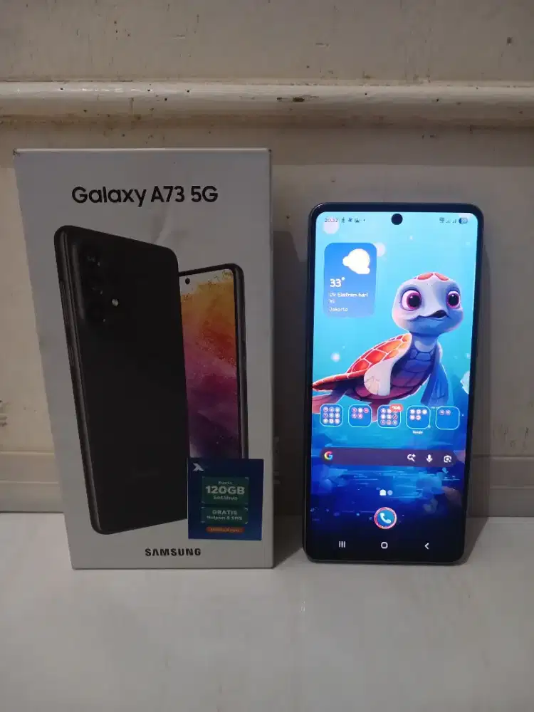 Dijual HP Samsung A73 5G Ram 8GB ROM 256GB