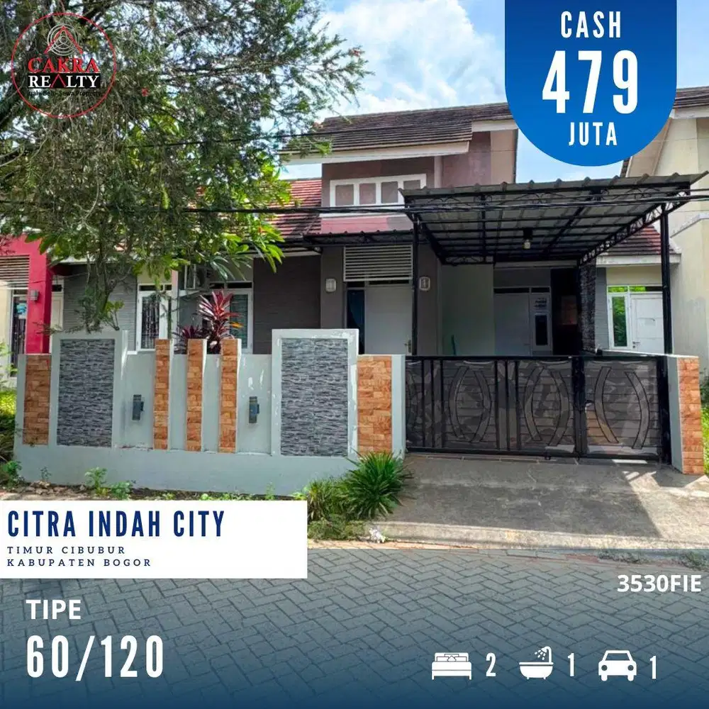 Rumah Bagus siap huni murah di citra indah city