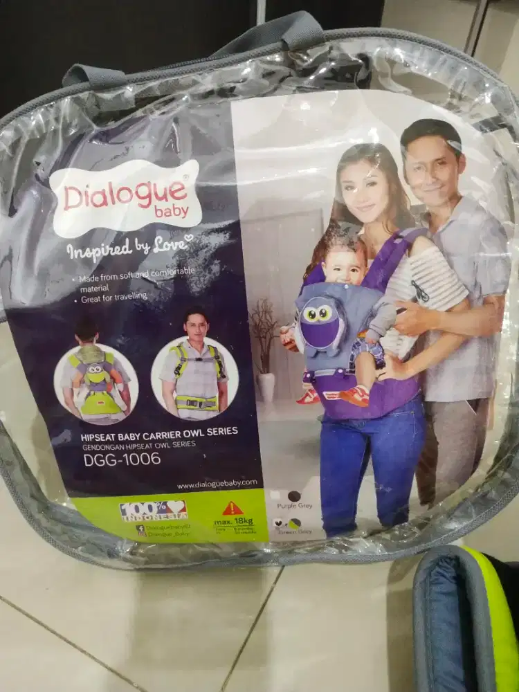 Gendongan Anak Bayi hipseat baby carrier kondisi BARU