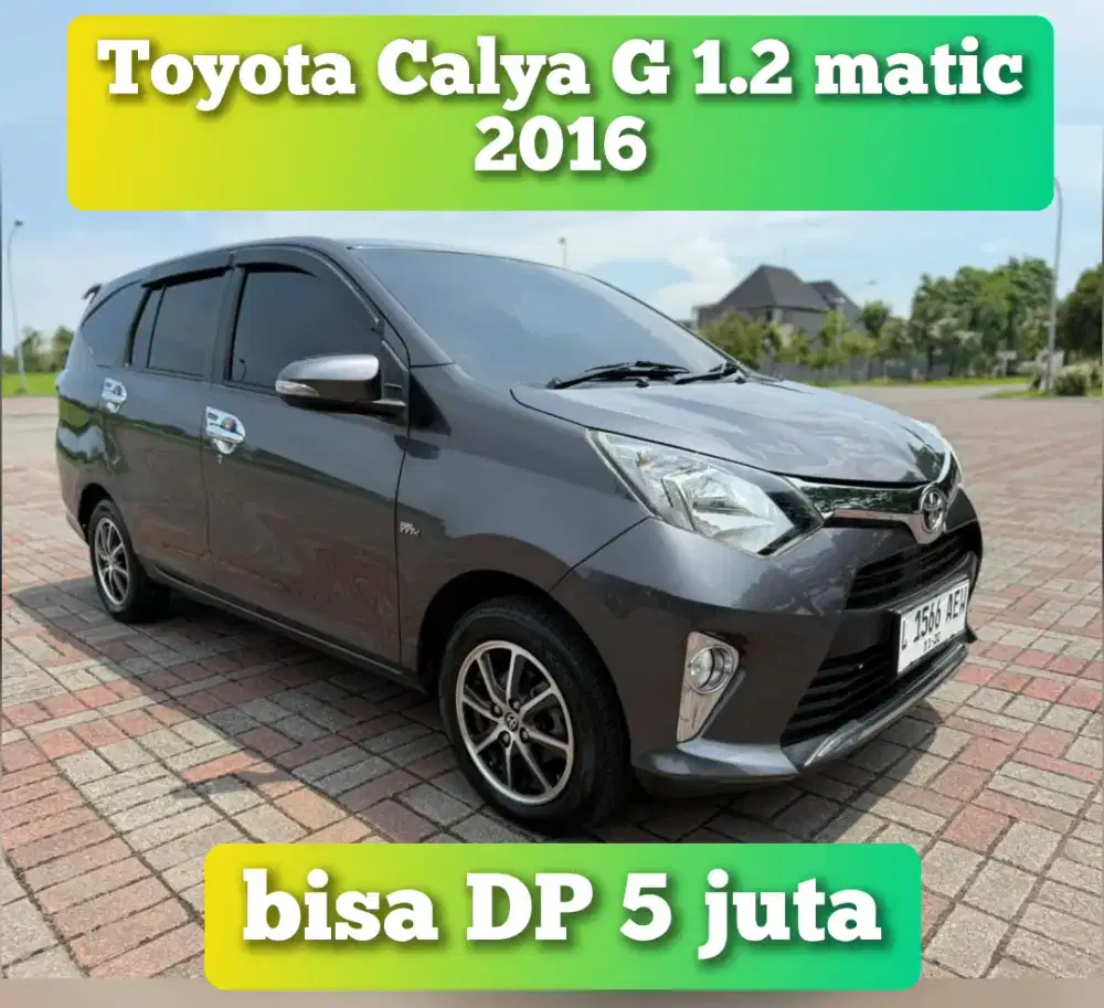 DP 5 jt Toyota Calya G matic 2016