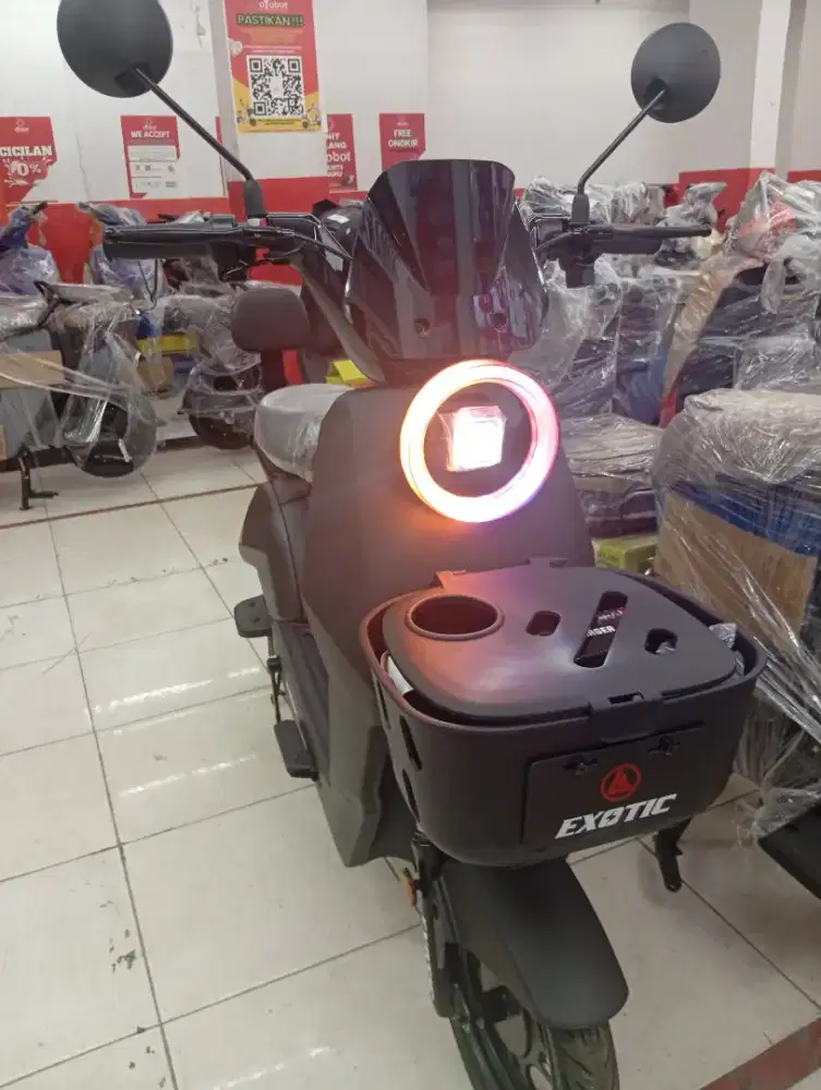 Sepeda listrik exotic EV-929- BLACK