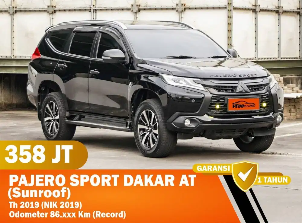 DP 20 Jt (Nego) - MITSUBISHI PAJERO SPORT DAKAR AT (Sunroof) 2019 Mati