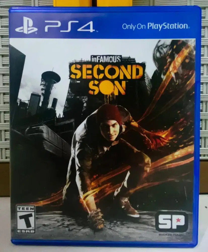 Blueray Disc Game Infamous Second Son PS4