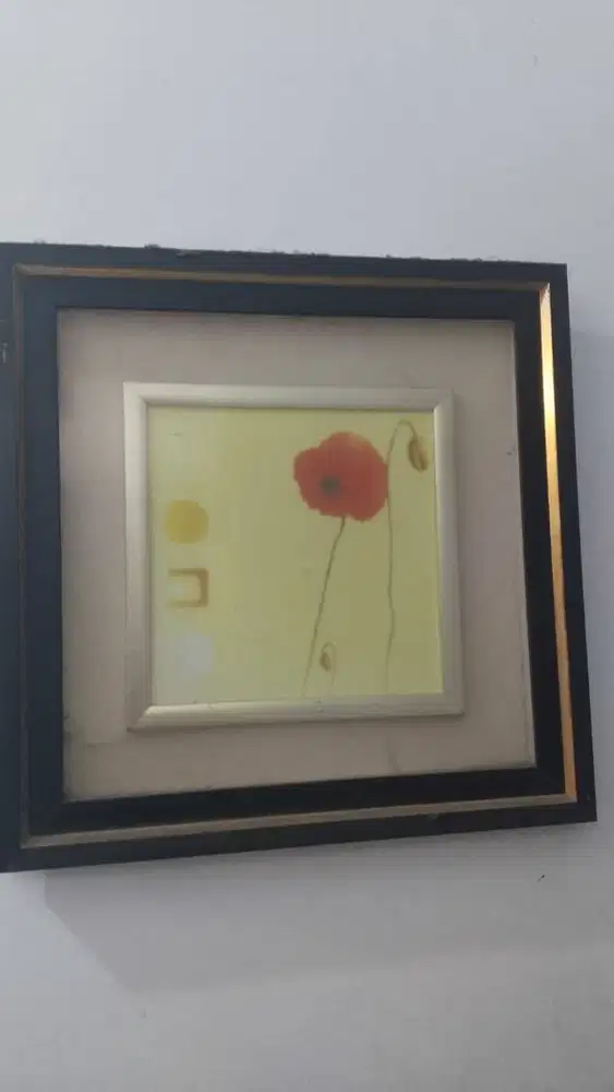 DIJUAL! Lukisan Mawar Interior Rumah