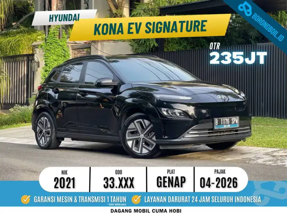 Termurah Hyundai Kona EV Signature 2021