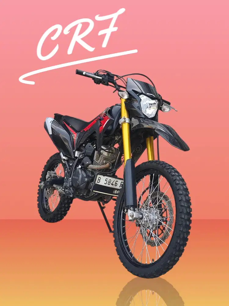 Honda CRF 150 L 2023 klx (Bi jelek KTP daerah bs kredit)