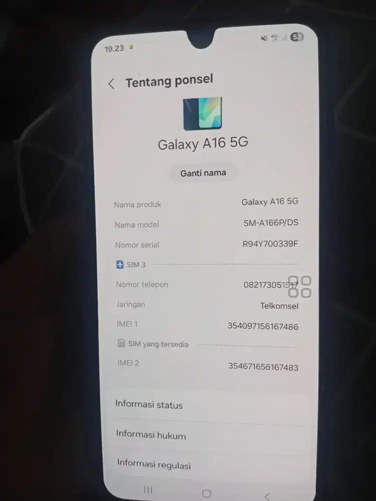 HP SAMSUNG GALAXY A 16 5G