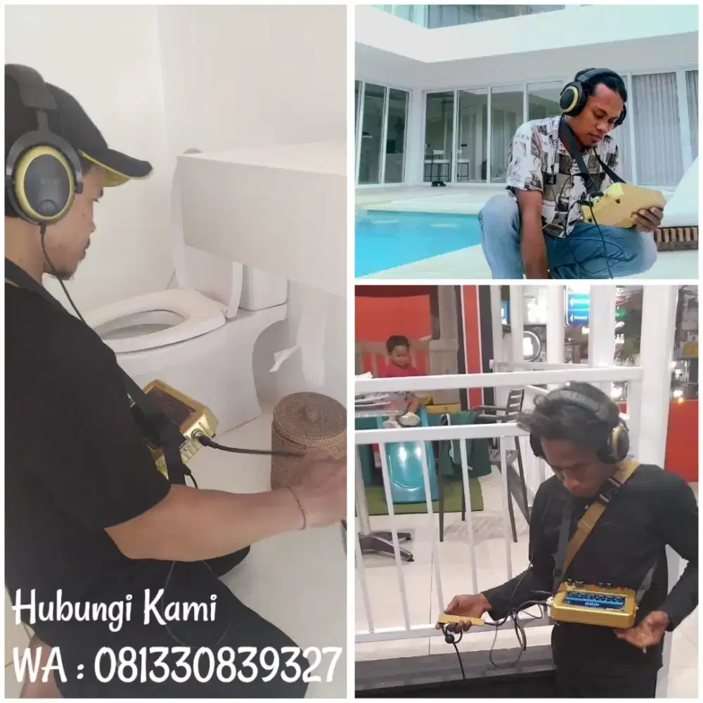 Jasa Service Panggilan deteksi kebocoran pipa bawah tanah