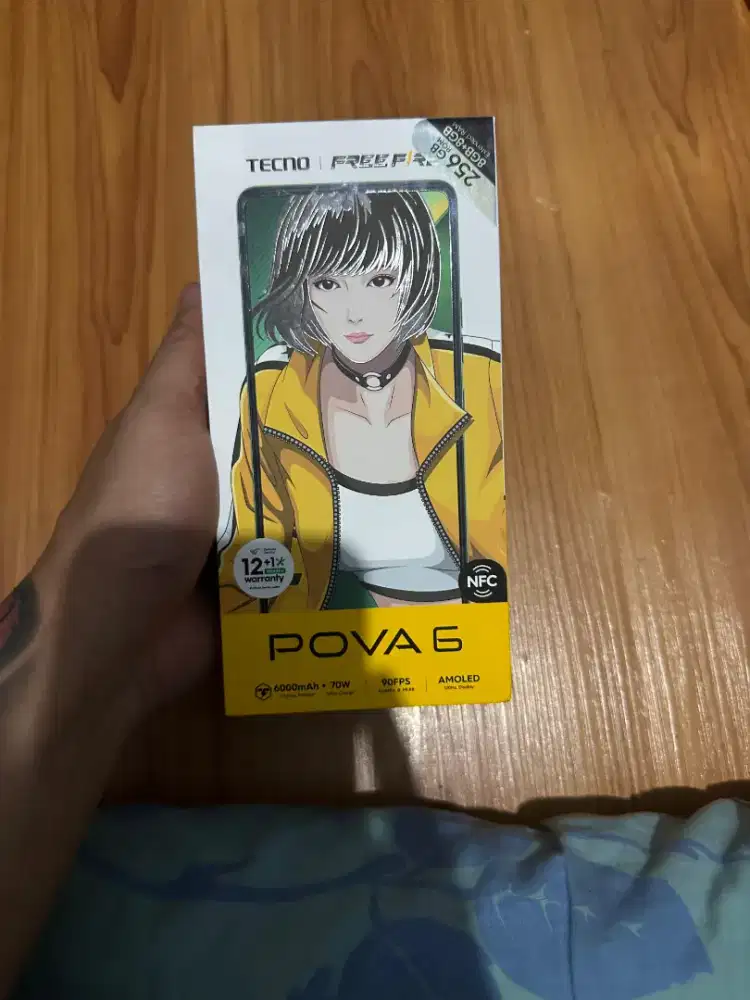 Tecno pova 6 nfc ram 8/256