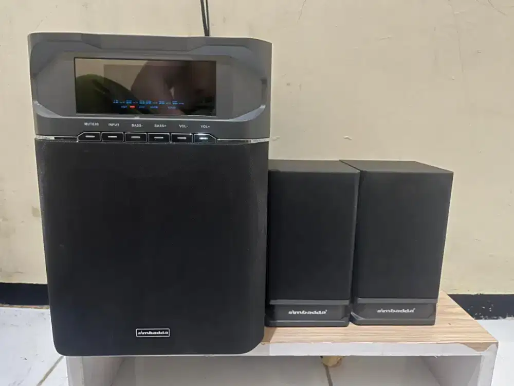 Sound speaker Simbadda CST 9550 N bahan kayu solid