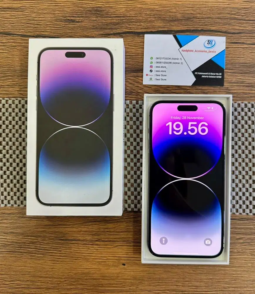IPHONE 14 PRO MAX 128GB IBOX DI JUAL CEPAT !!!