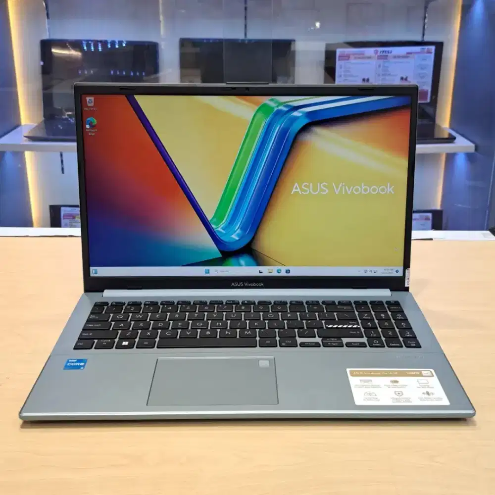 Laptop asus core i3 generasi 13 ram 8 ssd 256gb win 11 ori