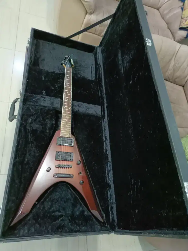 Gitar jepang Fernandez vortex playing V dryer gotoh japan