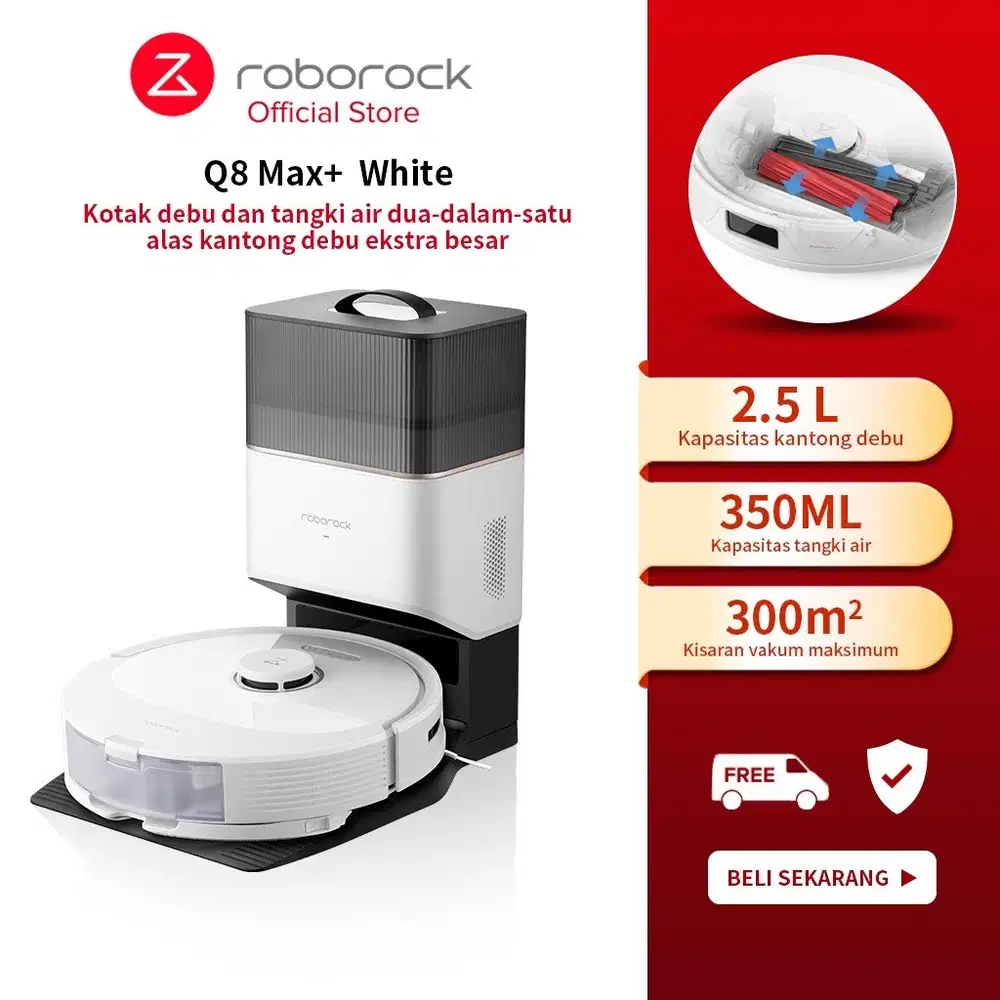 Robot Vacuum Cleaner Roborock Q8 Max+