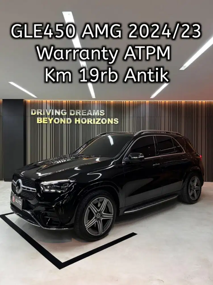 Mercedes Benz GLE450 GLE 450 AMG 2024 Hitam Km19rb Nik 2023 B2082TJB