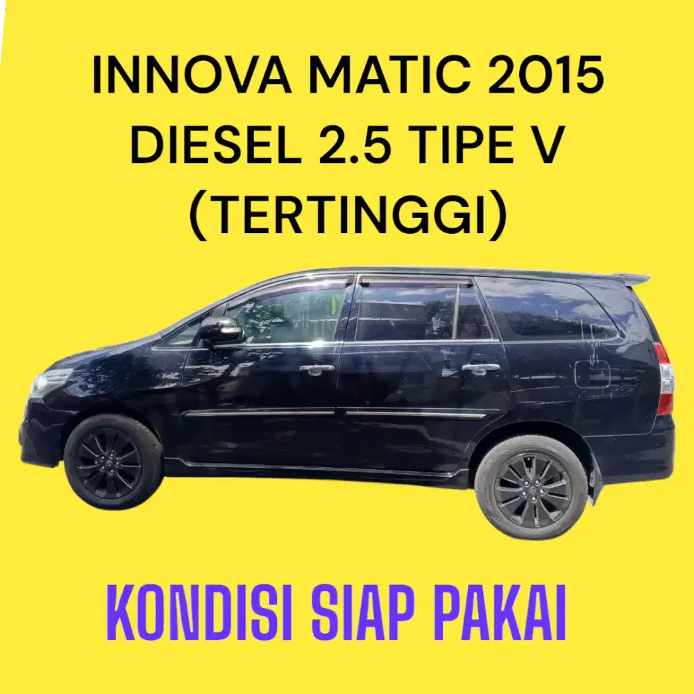 UNIT LANGKA Innova V Diesel Matik Solar Inova Barong Plat W Sidoarjo