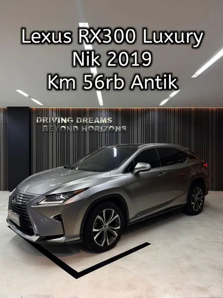 Lexus RX300 RX300T Luxury 2019 Sonic Titanium Km56rb B8626XT mdl 2018