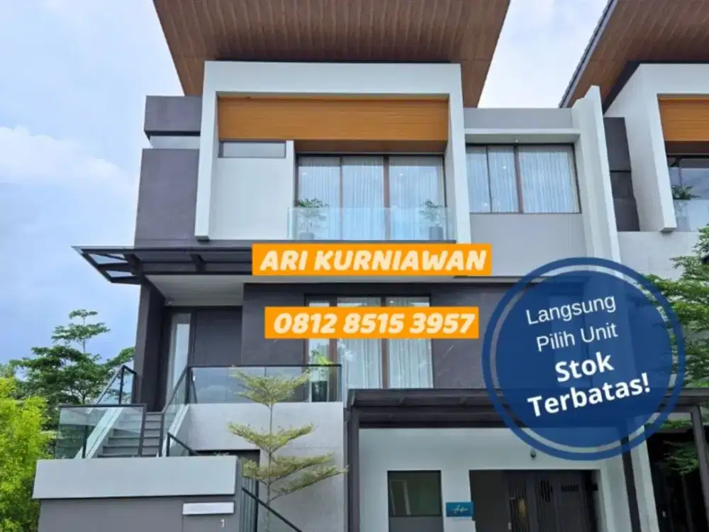 Rumah Premium Ardea At Heron Spring Gading Serpong Fasilitas Lift & Marmer