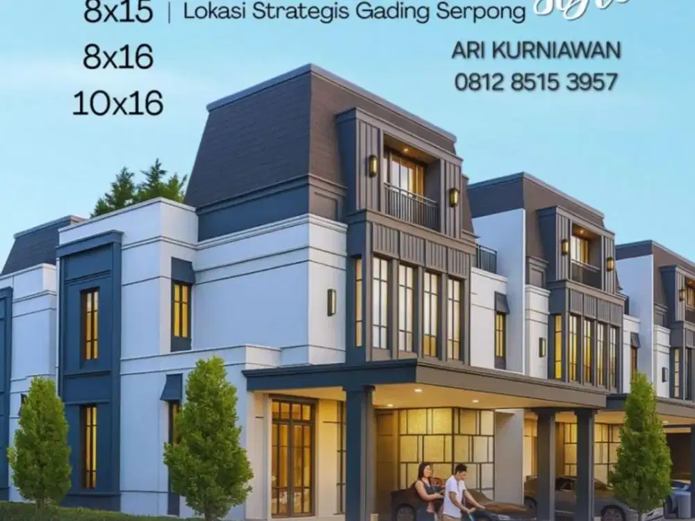 ALTADENA RESIDENCES AT PASADENA CENTRAL DISTRICT RUMAH EUROPIAN CLASSIC TERMURAH! 3,5MAN