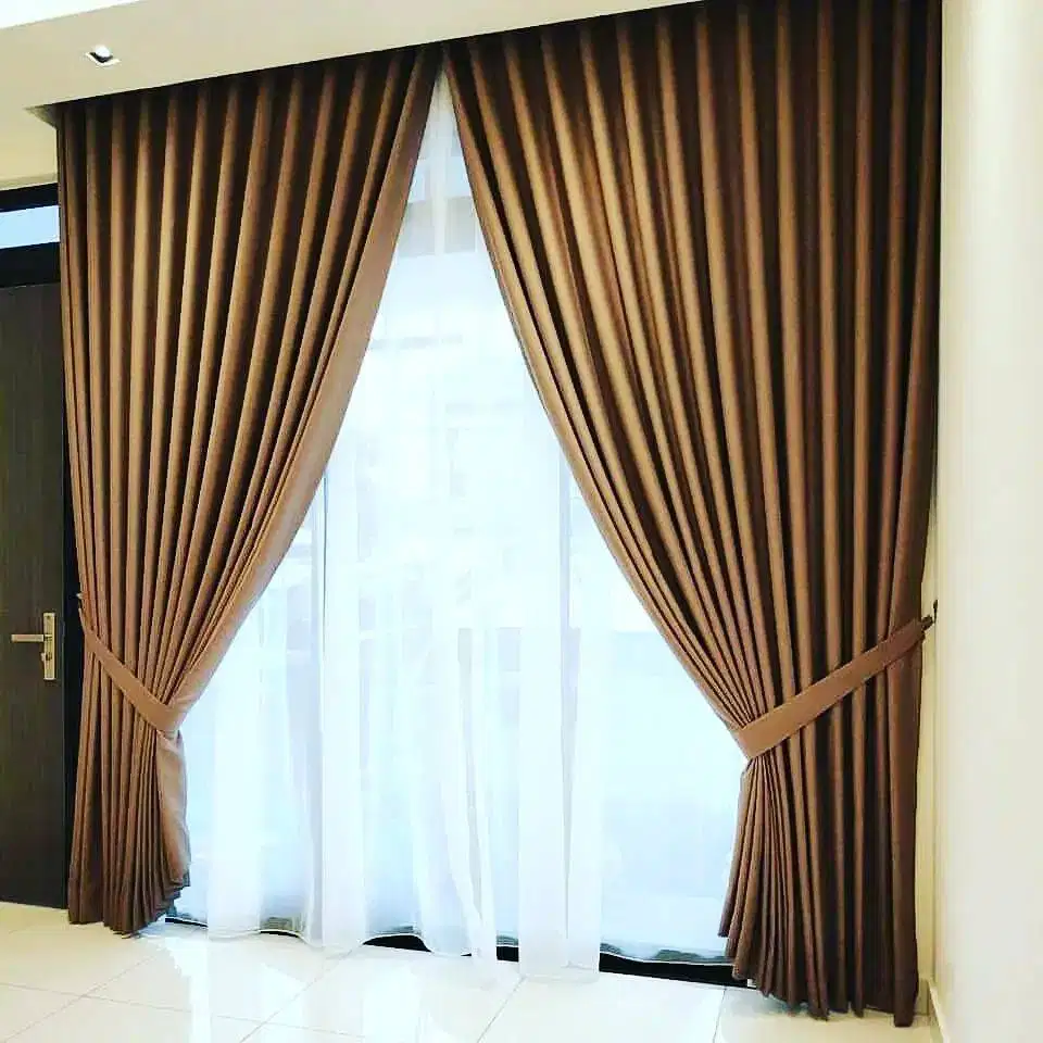 Dijual Tirai Gorden Jendela Gordyn Mewah Hordeng Terbaru Murah