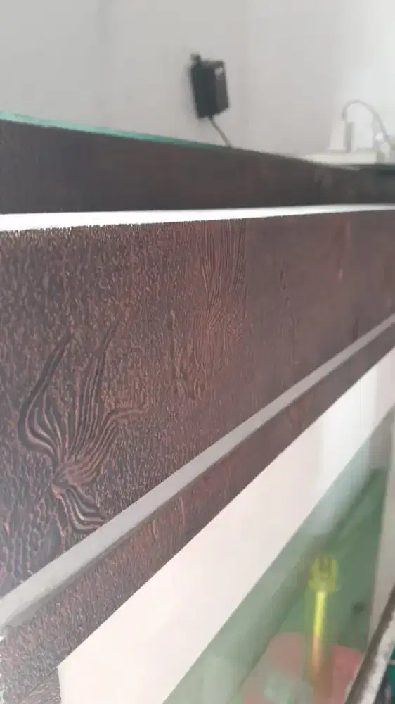 Aquarium + rak dan perlengkapan lain