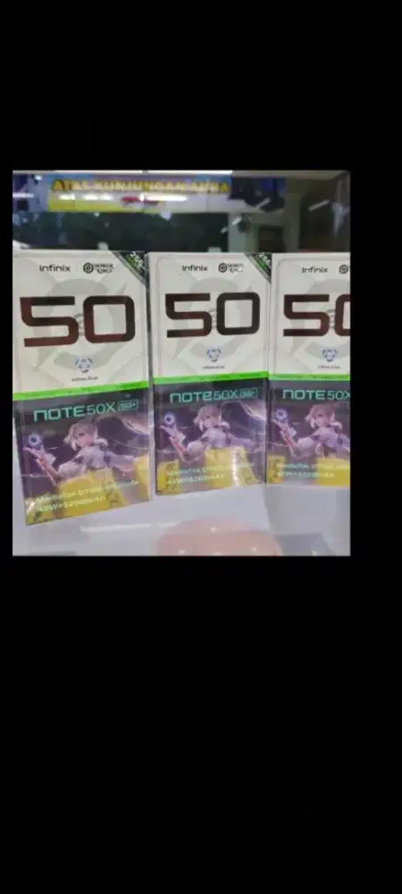 Infinix note 50X 5G plus 8/256