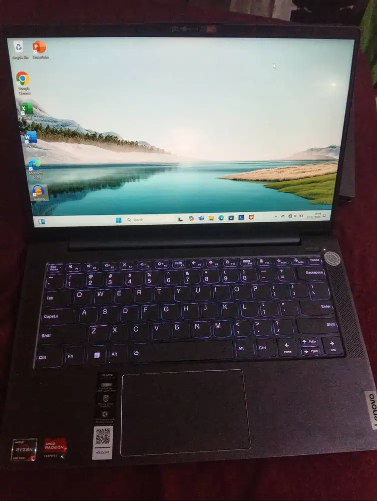 Jual Laptop Second, Lenovo Ideapad 5, Ryzen 7 5825U