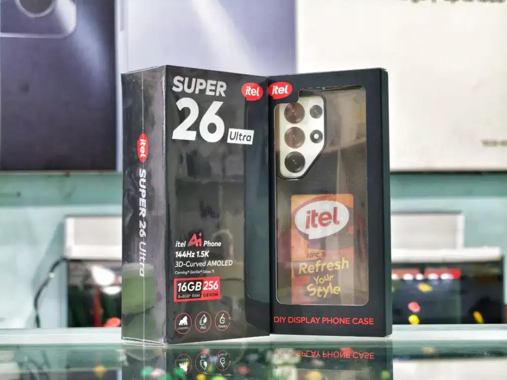 ITEL S26 ULTRA 8/256 NEW SEGEL PROMO TERMURAH