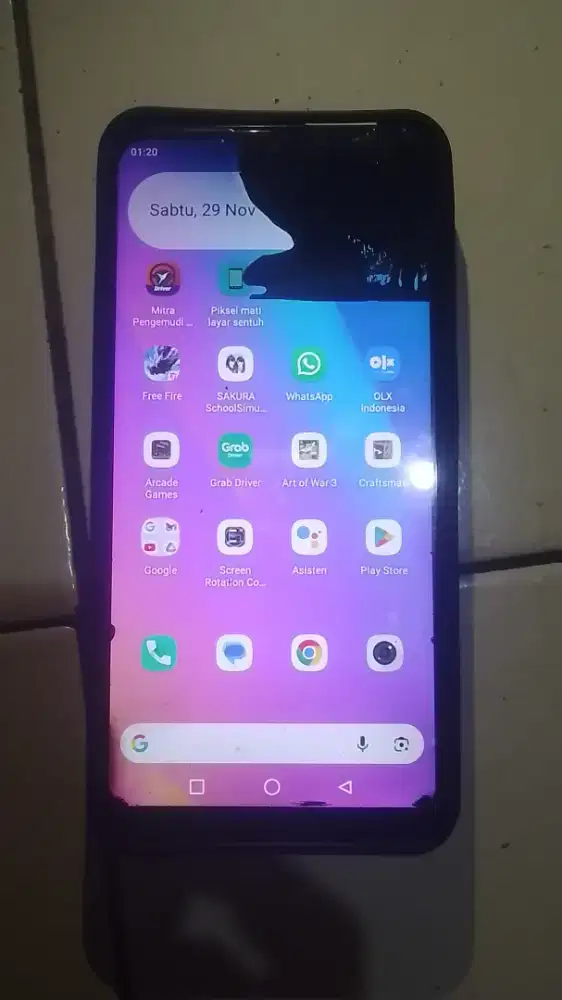 Advan G5 ram 4/32 minus