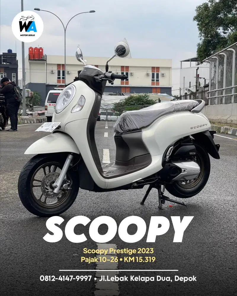 DP 500 RIBU Kredit Honda New Scoopy Prestige Tahun 2023