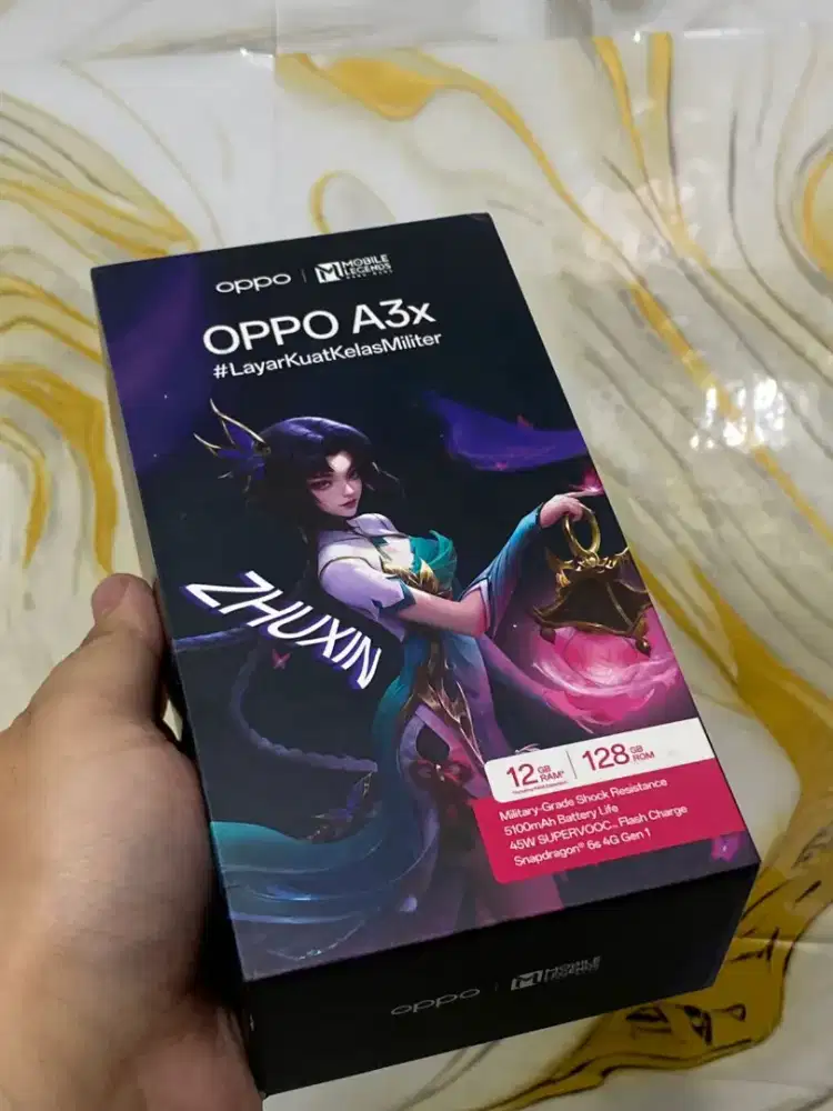 Credit handphone oppo A3x 12/128 gb tanpa dp