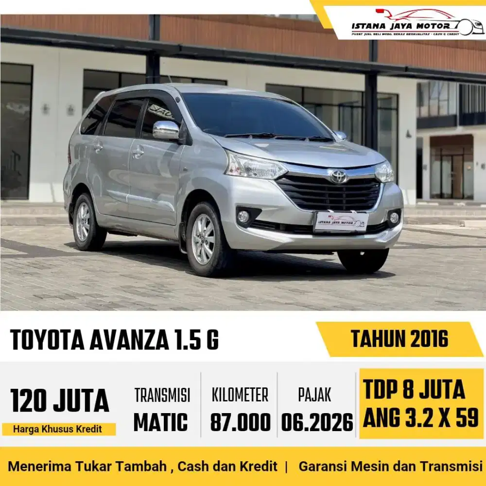 Toyota Avanza G AT 2016