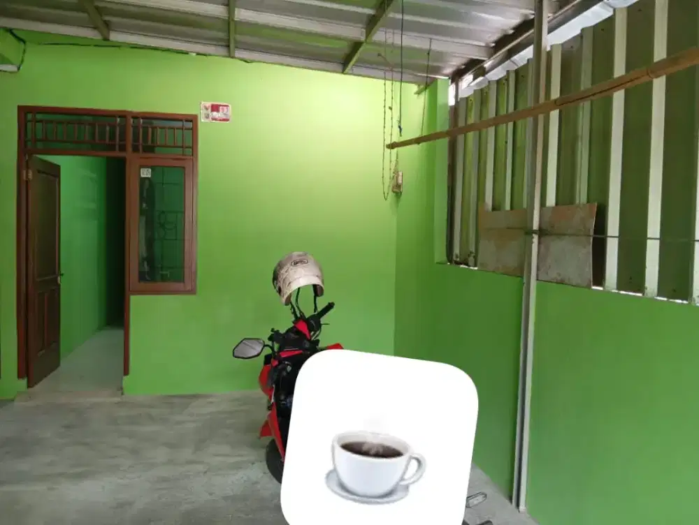 Dikontrakkan 3 petak ada 1 kamar