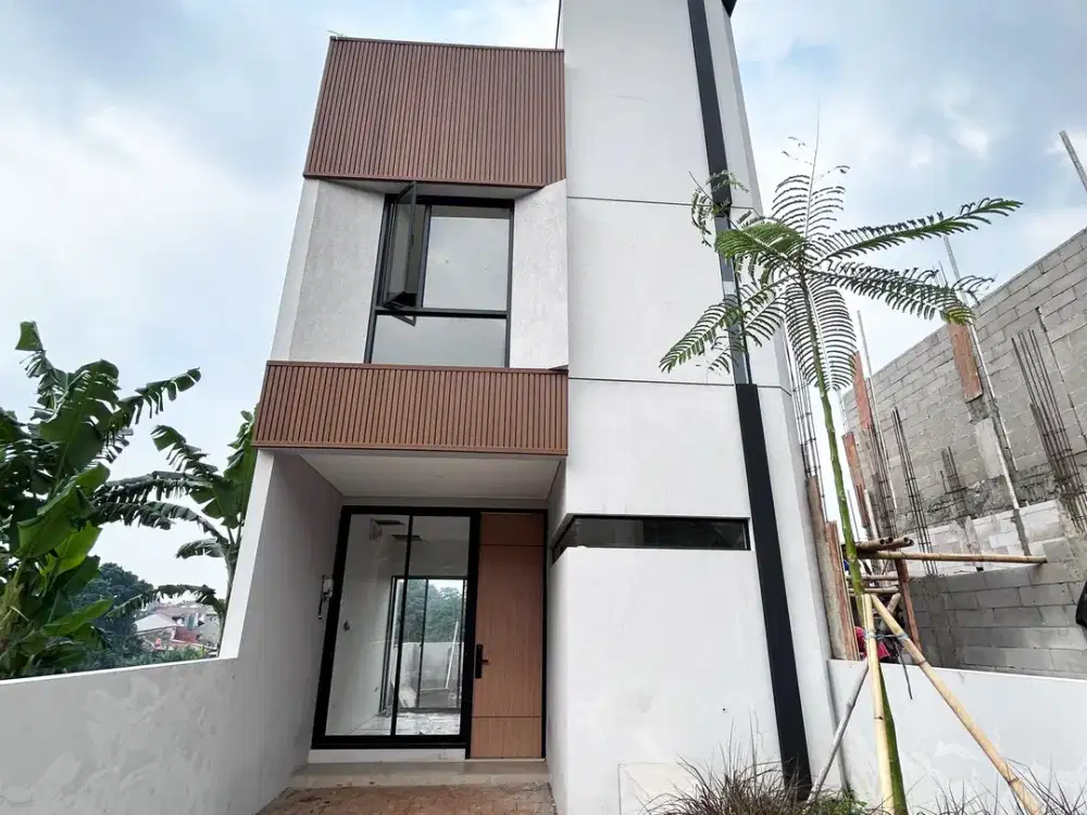 rumah Termurah 3 Lt DP 0 450 M Pintu Tol Krukut tanah baru cinere