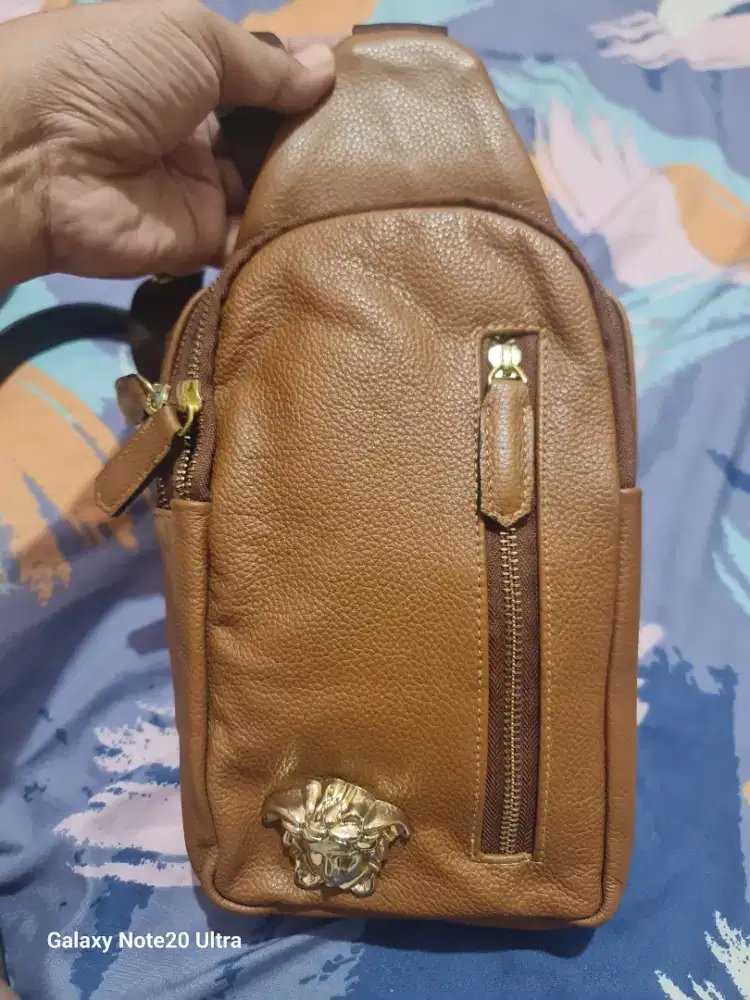 Preloved bodybag ver***e kulit asli