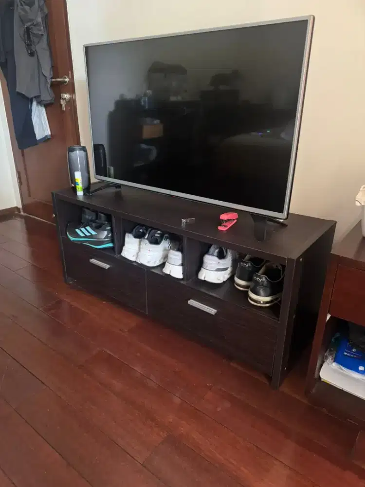 Lemari Rak buku, sepatu, tempat TV