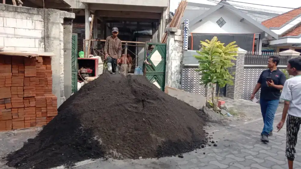 Suplay aneka pasir koraL&genteng flat