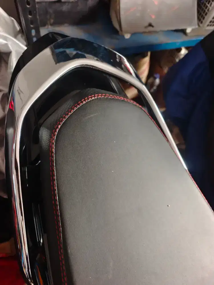 Behel ori yamaha nouv0 Z sudah di chrome