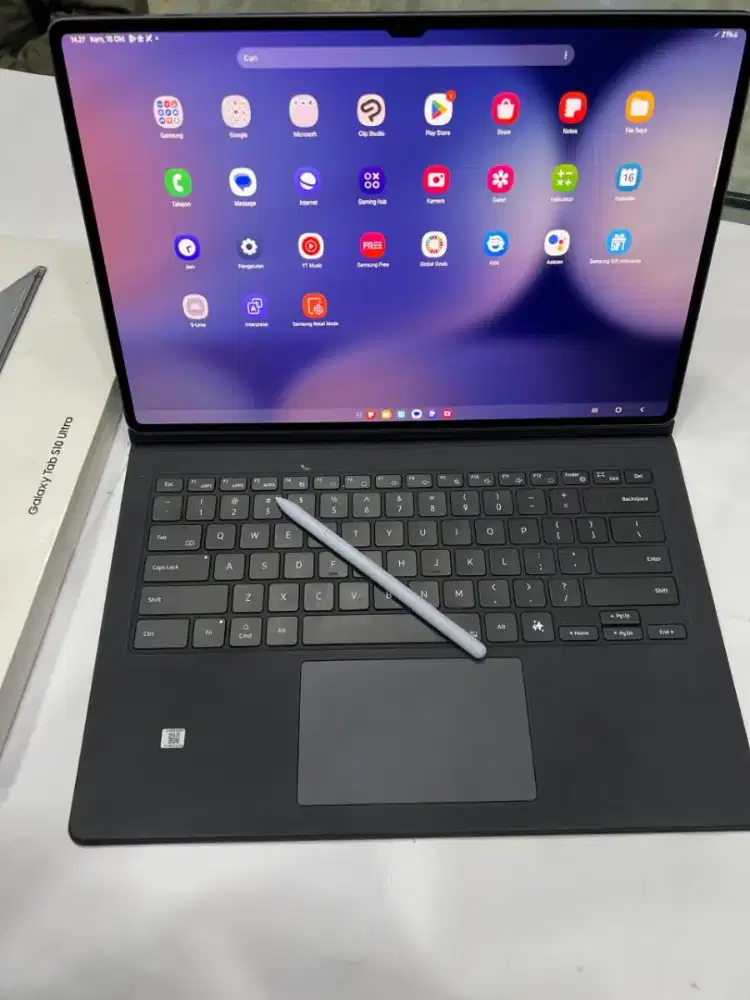 Samsung
Tab s10 ultra 
Ram 12/256gb
Fullset Original
